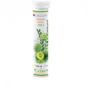 Witamin Citrus Diochi 20 tabletek musujących – naturalna witamina C z Amlą
