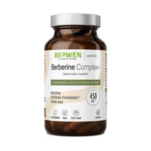 Berberine Complex+ Biowen 60 kapsułek – berberyna 450 mg z morwą białą i Fenumannans®