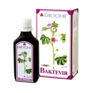 Diochi Baktevir krople 50ml Na odporność Przeziębienie i Grypa