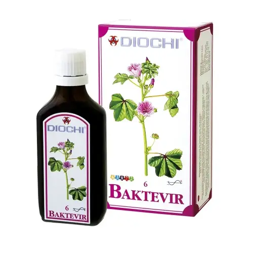 Diochi Baktevir 50 ml – ziołowe krople na odporność, gardło i oddychanie