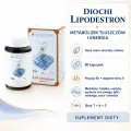 Diochi Lipodestron 80 kapsułek – metabolizm tłuszczów, energia, pozycja 4b, sfery i meridiany