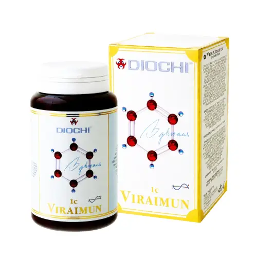 Diochi Viraimun 80 kapsułek – shiitake, maitake, reishi, cordyceps i pozycja 1c