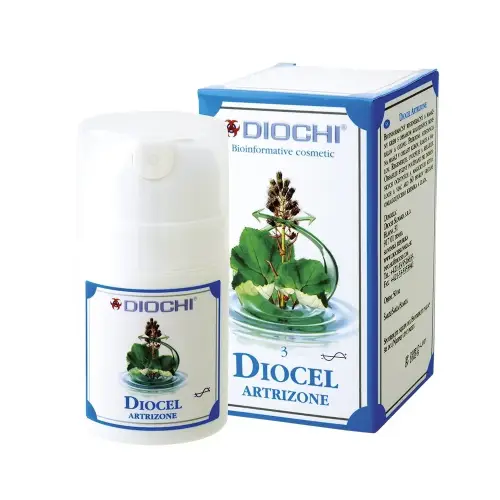 Diochi Diocel Artrizone Krem 50 ml – bioinformacyjny krem do masażu, opakowanie i pojemnik