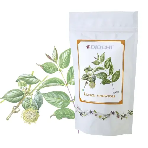Diochi Uncaria tomentosa 80 g – opakowanie herbatki z kory kociego pazura
