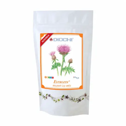 Diochi Herbatka Estrozin 100 g – mieszanka 17 ziół dla kobiecego komfortu
