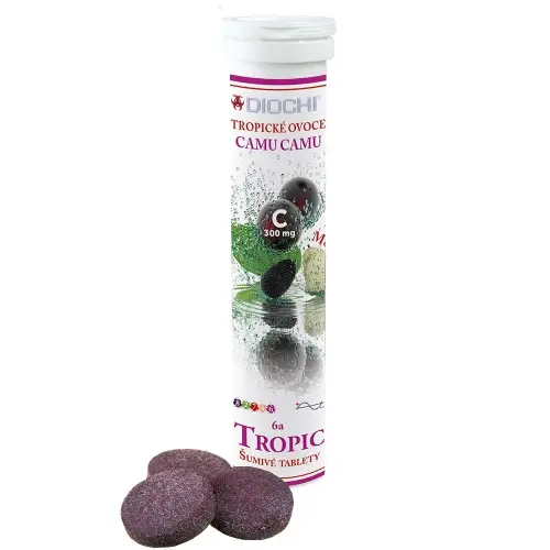 Diochi Vitamin Tropic 20 tabletek musujących z witaminą C, morwą białą i Camu Camu
