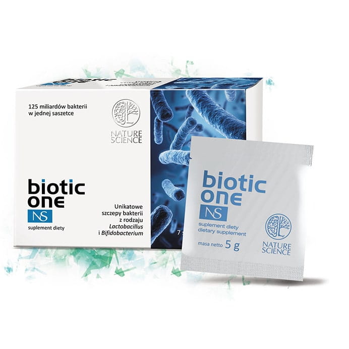 Пробиотик Nature Science Biotic One NS, 4 штамма, порошок, 7 саше по 5 г