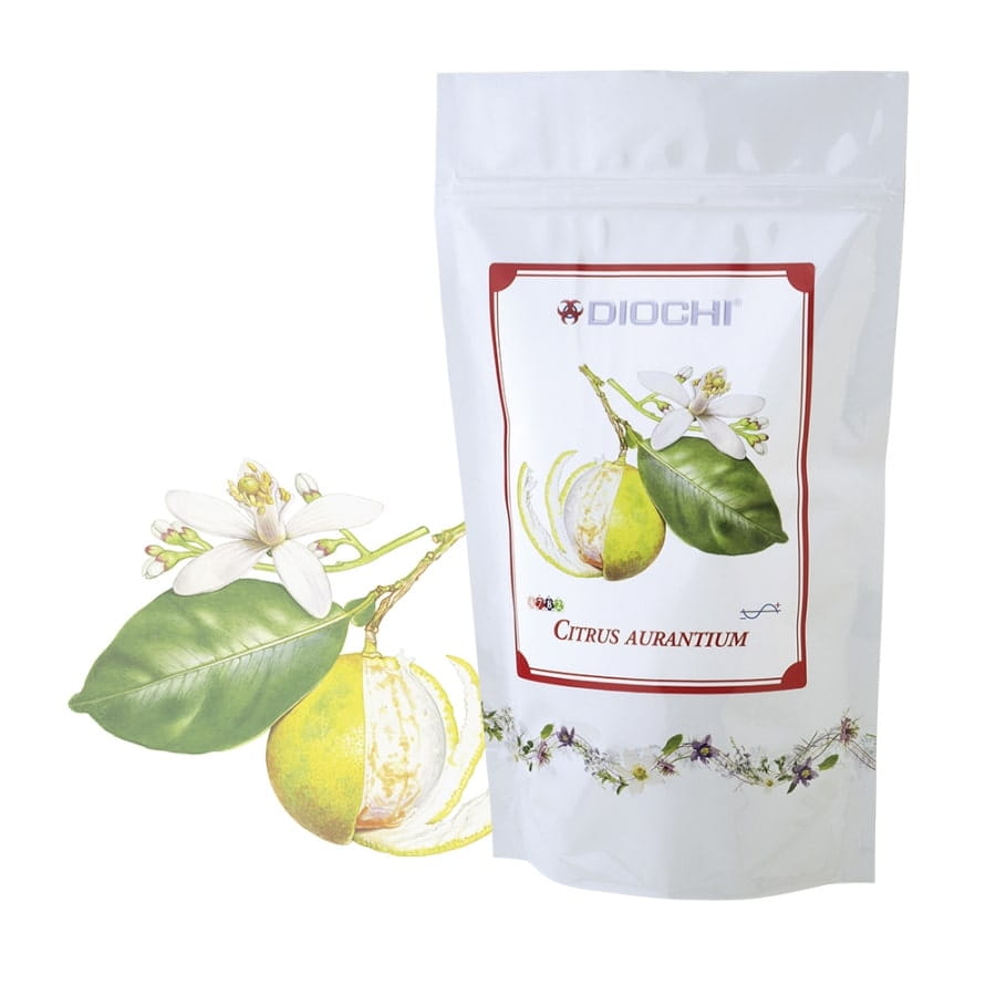 Травяной сбор Diochi Citrus Aurantium, листья горького апельсина, для пищеварения, 100 г