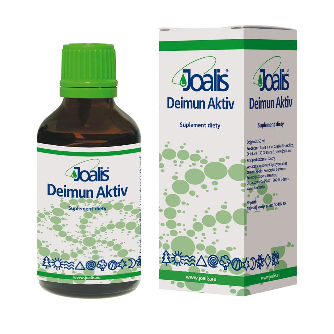 Растительные капли Joalis Deimun Aktiv, экстракт фенхеля, для иммунитета, 50 мл