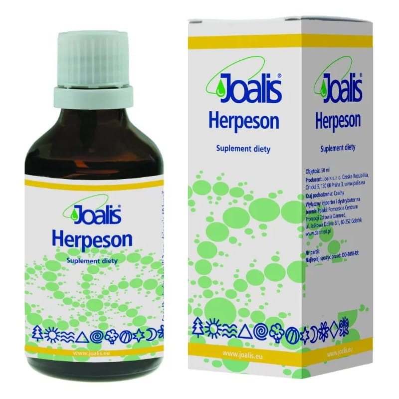 Растительные капли Joalis Herpeson, для иммунной системы, 50 мл