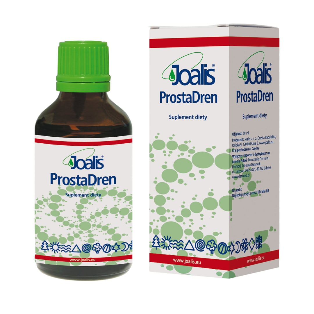 Растительные капли Joalis ProstaDren, экстракт люцерны, для мочевой системы, 50 мл