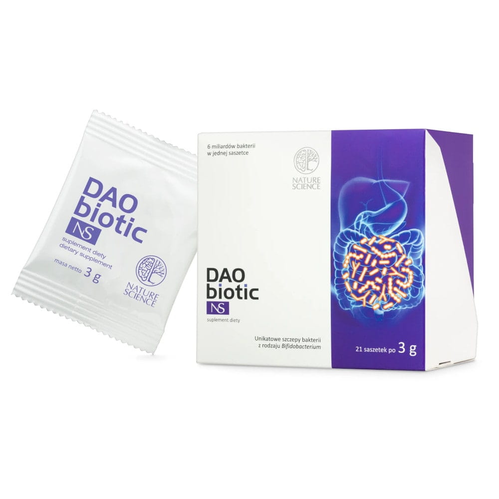 Пробиотик Nature Science DAO Biotic NS, 6 млрд КОЕ, порошок в саше, 63 г