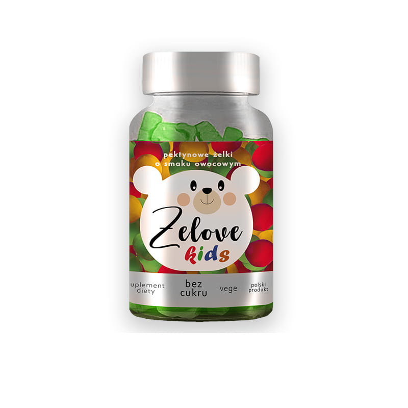 Витамины для детей GoldFarmex Zelove Kids, желейные без сахара, фруктовые, с 3 лет