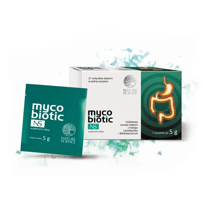 Пробиотик Nature Science Mycobiotic NS, 17 млрд КОЕ, порошок, 7 саше